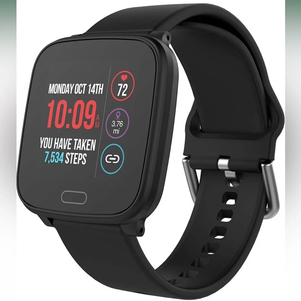 iConnect Timex Active Smartwatch w/ Heart Rate Notifications Activity Tracking
